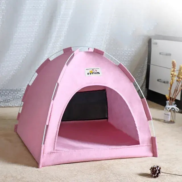 Purely Paws™ Serenity Pet Den - Portable Indoor/Outdoor Mesh Cat Tent