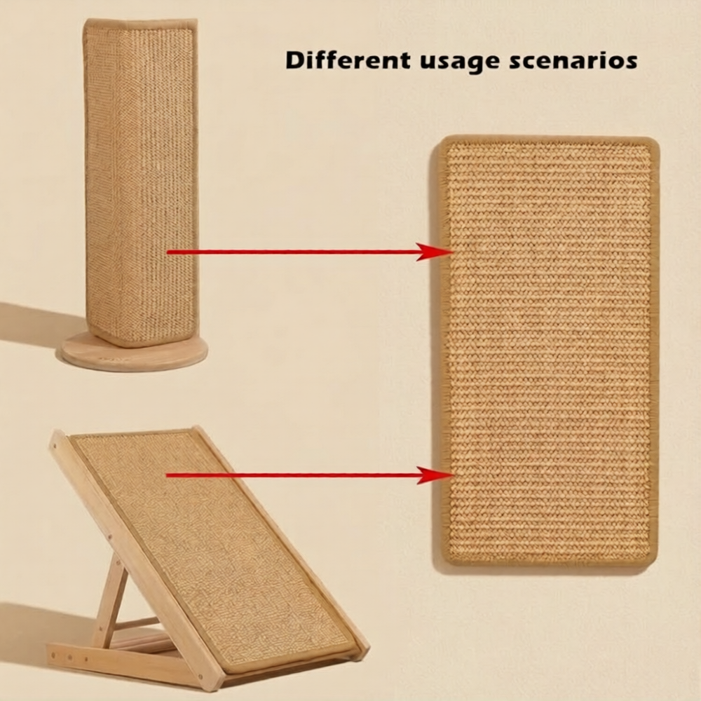 Purely Paws™ Sisal Guard: Natural Wall & Furniture Protector