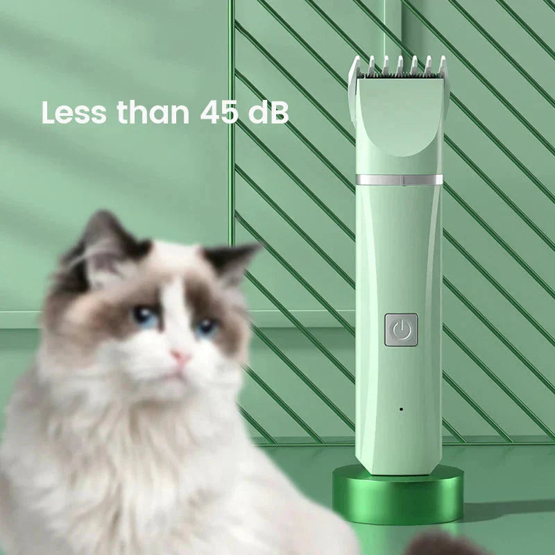Purely Paws™ 4-in-1 Pet Grooming Kit: Electric Hair Trimmer