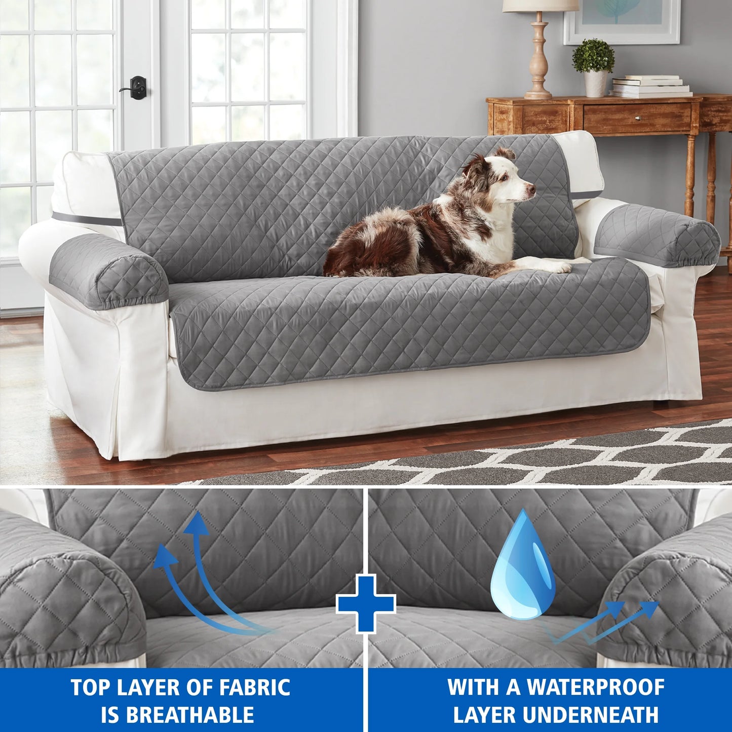 Purely Paws™ Pets Waterproof Sofa Cover