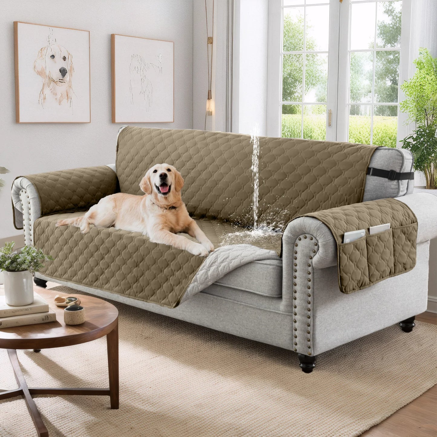 Purely Paws™ Pets Waterproof Sofa Cover
