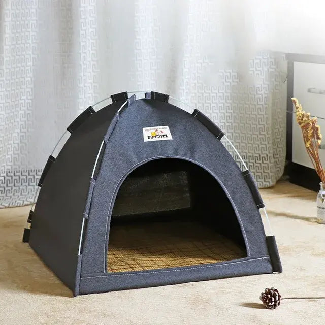 Purely Paws™ Serenity Pet Den - Portable Indoor/Outdoor Mesh Cat Tent