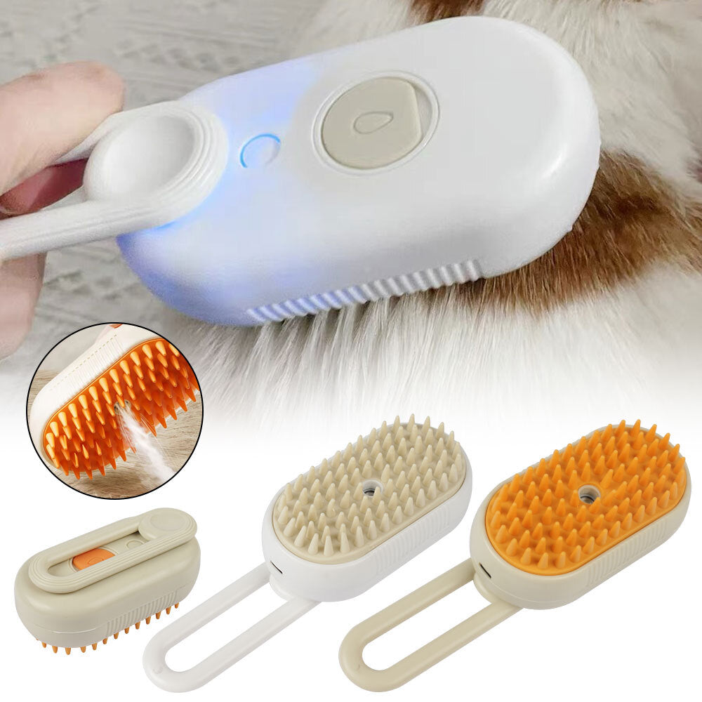 Purely Paws™ 3-in-1 Pet Spray Massage Brush