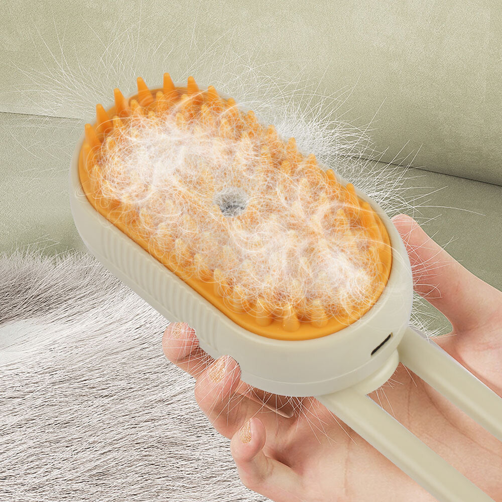 Purely Paws™ 3-in-1 Pet Spray Massage Brush