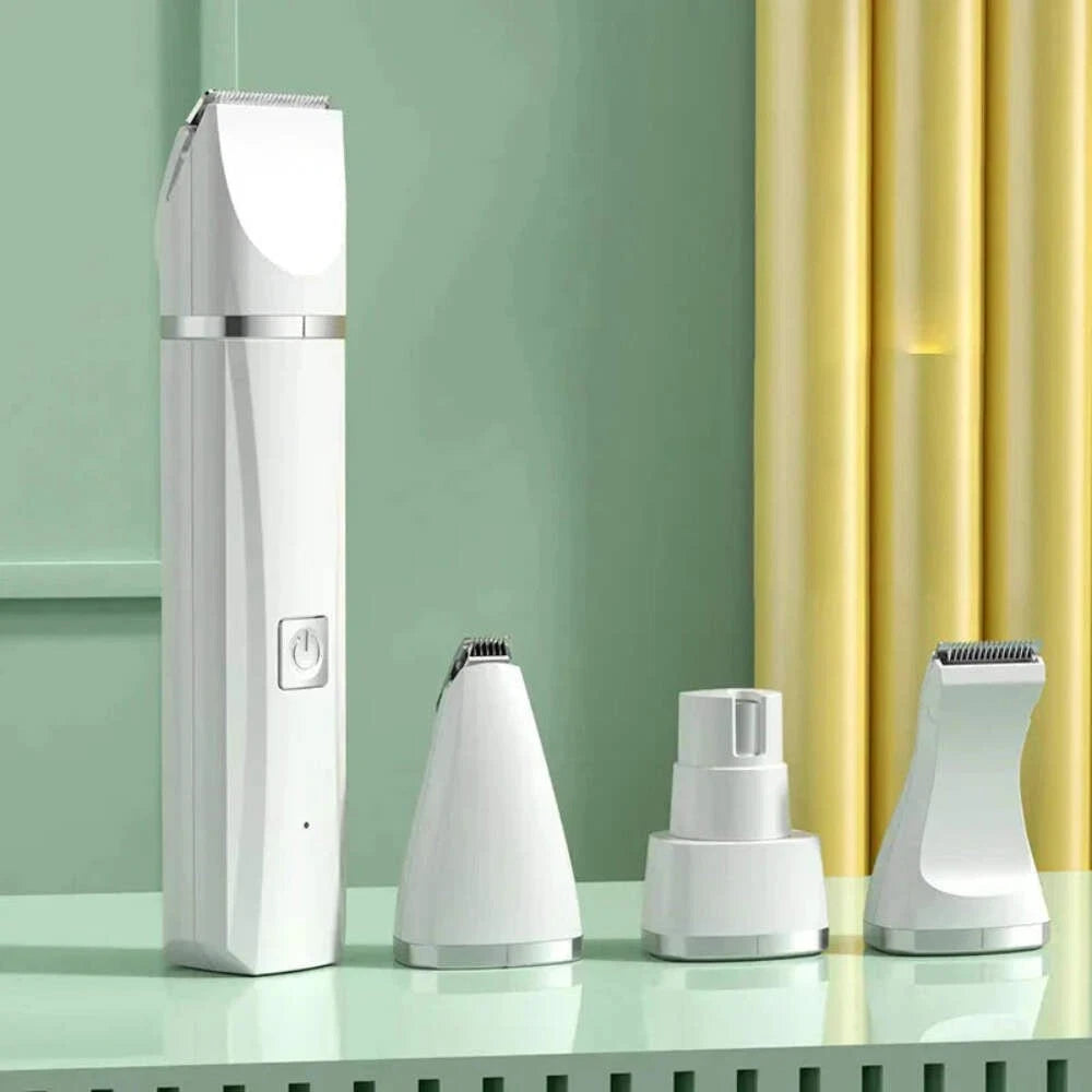 Purely Paws™ 4-in-1 Pet Grooming Kit: Electric Hair Trimmer