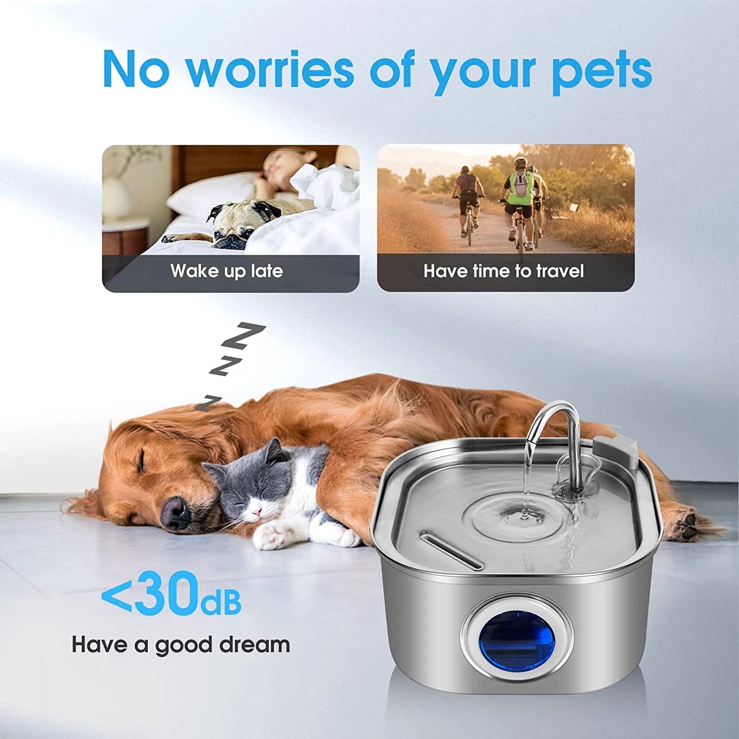 Purely Paws™ Pet Filtered Water Fountain