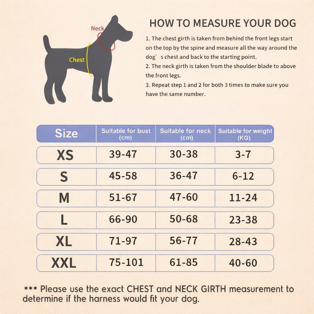 Personalised No Pull Dog Harness