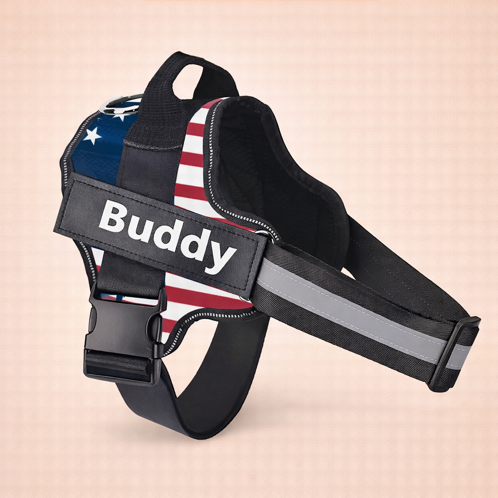 Personalised No Pull Dog Harness